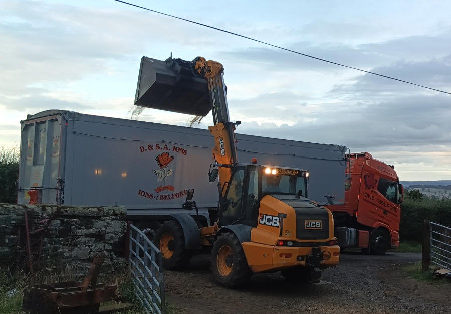 Loading grain and transport checks
