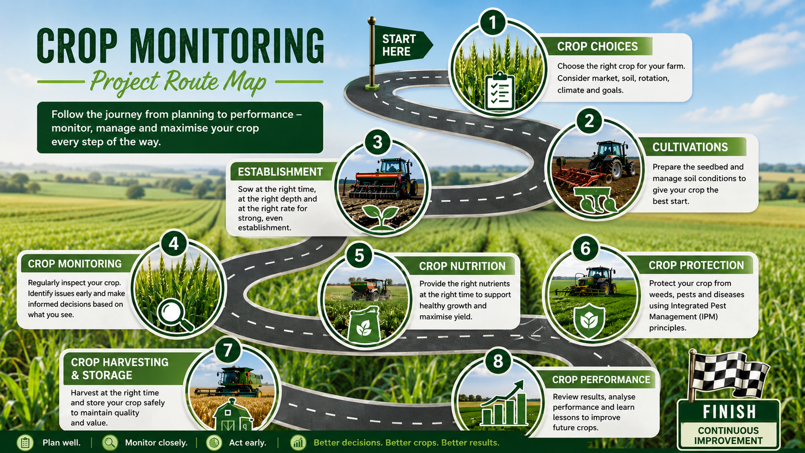 CROPS project roadmap